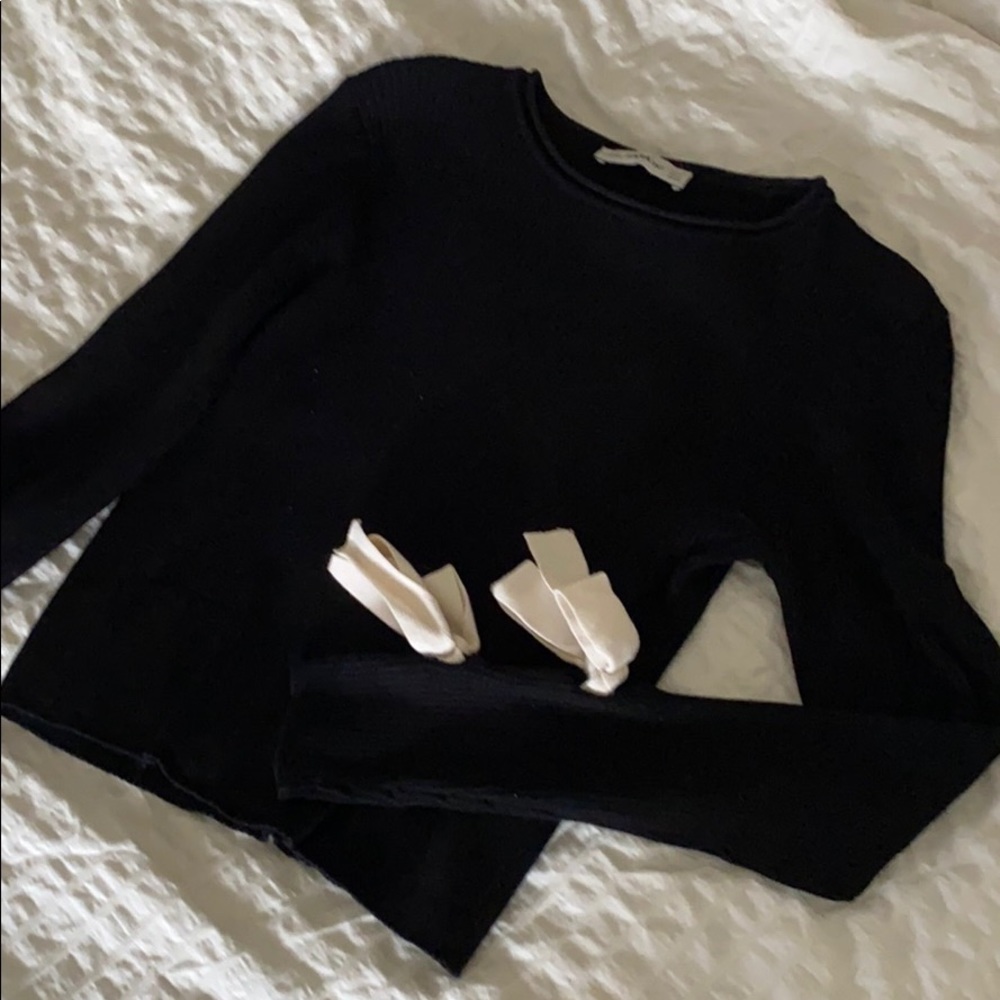 Black Zara seater shirt